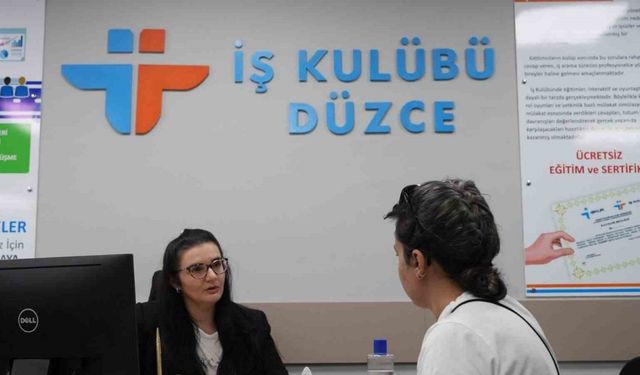 Düzce İş Kulübü, iş veren ile işçi arasında köprü oluyor