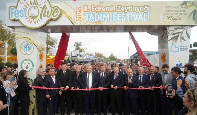 Edremit’te 2. Zeytinyağı Tadım Festivali FestOlive başladı