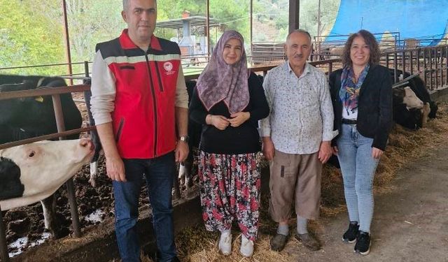 Efelerli kadın çiftçi kendi işletmesini kurdu