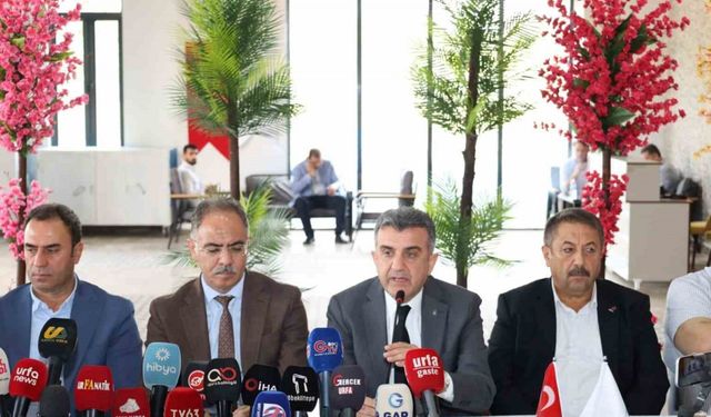 Eyyübiye Belediye Başkanı Mehmet Kuş yeni projeleri basına tanıttı