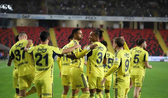 Fenerbahçe, Gaziantep FK’yı üst üste 10. kez mağlup etti