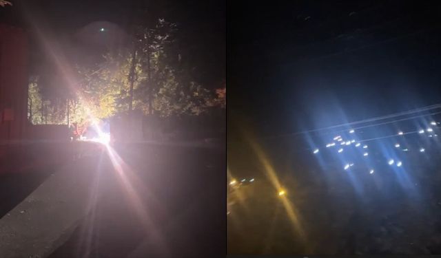 Hakkari’de kopan elektrik telleri korkuttu