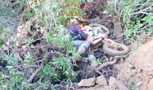 Heyelan vatandaşı mağdur, adrenalin tutkunlarını mutlu etti