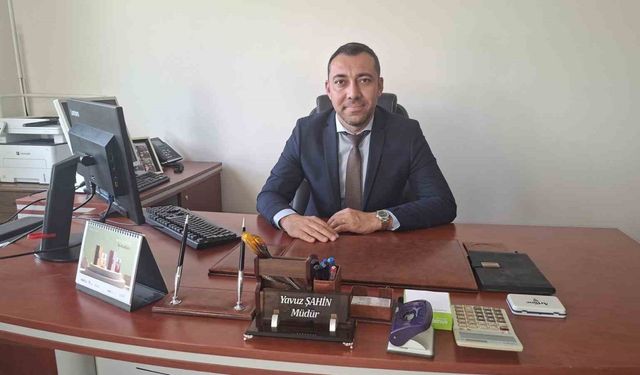 Hisarcık Vergi Dairesi Müdürü Yavuz Şahin göreve başladı