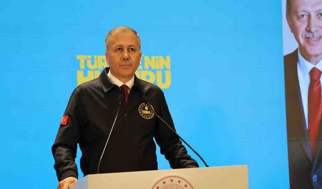 İçişleri Bakanı Ali Yerlikaya, "Türkiye’nin Huzuru Diyarbakır" toplantısına katıldı