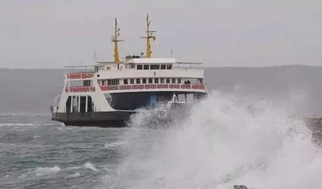 İDO ve Marmara Roro seferleri iptal edildi