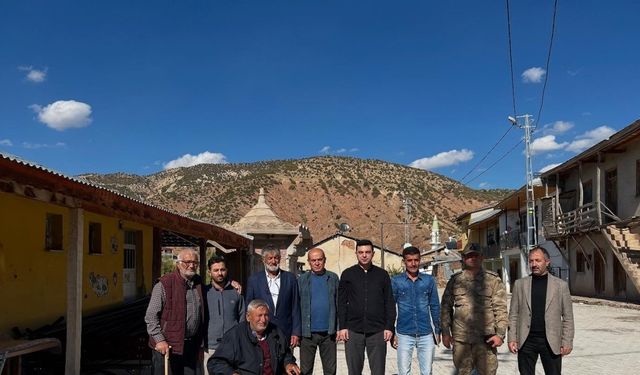 İliç Kaymakamı Sirkeci, köylerde incelemelerde bulundu