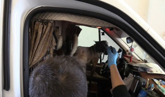 Kapıkule’de kamyonetten 36 kilo kokain çıktı