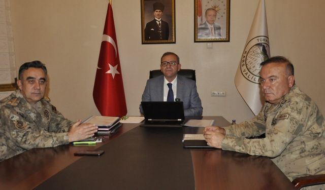 Kars’ta asayiş ve güvenlik toplantısı yapıldı
