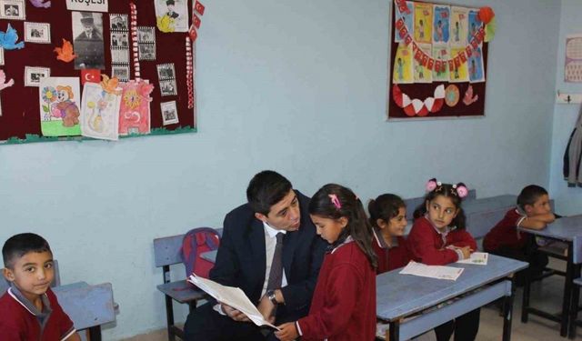 Kaymakam Erdoğan’dan okul ziyaretleri