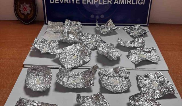 Keşan’da uyuşturucu ile yakalanan 2 şüpheli gözaltına alındı