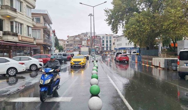 Kırklareli’nde sağanak yağış etkili oluyor