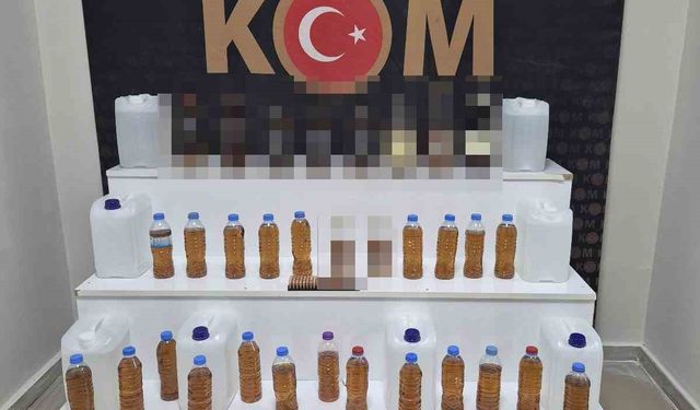 Kırşehir’de kaçak içki operasyonu: 1 gözaltı