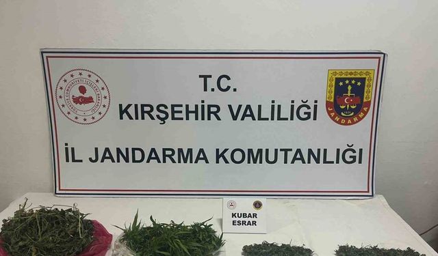 Kırşehir’de uyuşturucu operasyonu: 4 tutuklama