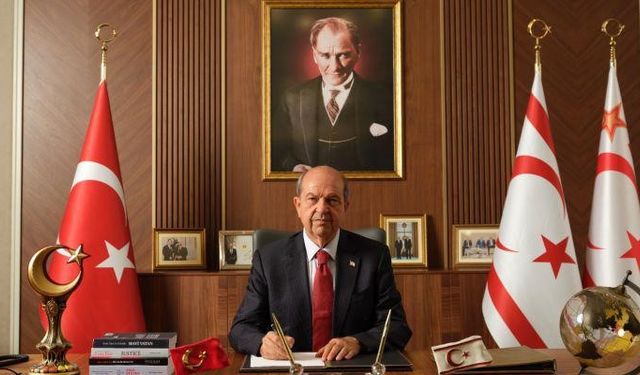 KKTC Cumhurbaşkanı Tatar: "Türkiye, Doğu Akdeniz’in en güçlü devletidir"