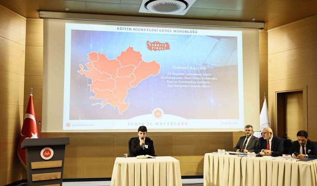 Kur’an-ı Kerim’i güzel okuma yarışmasının Türkiye finali İzmir’de yapıldı