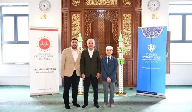 Kur’an Kursları Arası Hafızlık Yarışması Türkiye Finali Kırklareli’nde yapıldı