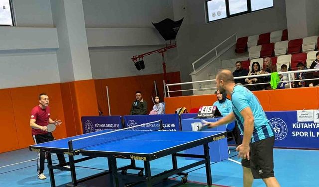 Kütahya’da masa tenisi heyecanı