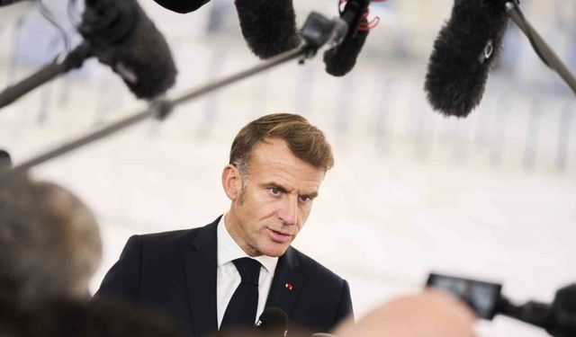 Macron: "Tüm rehinelerin serbest bırakılması ve Gazze’de ateşkes artık mümkün"
