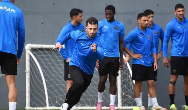 Manisa FK, Sarıyerspor maçının hazırlıklarını sürdürdü