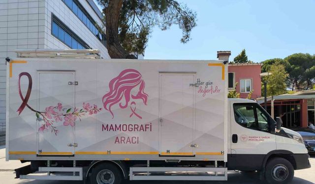 Manisa’nın mobil mamografi aracı Türkiye birincisi oldu