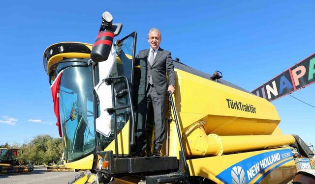 Mardin’de 16 kooperatife biçerdöver desteği