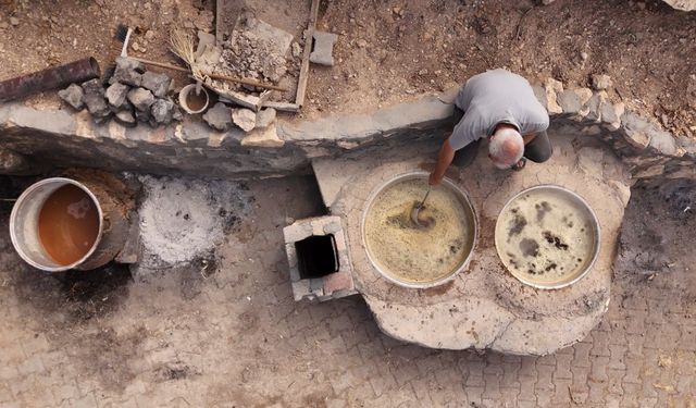 Mardin’in beyaz toprakla mayalanan meşhur üzüm pekmezi coğrafi işaret yolunda