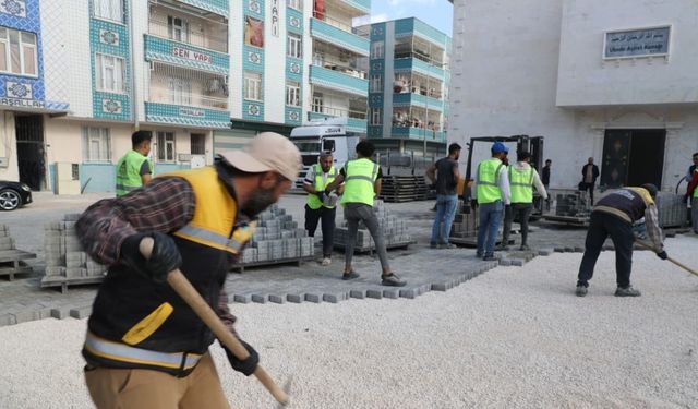 Mehmet Kuş Eyyübiye’deki yol çalışmalarını yerinde inceledi