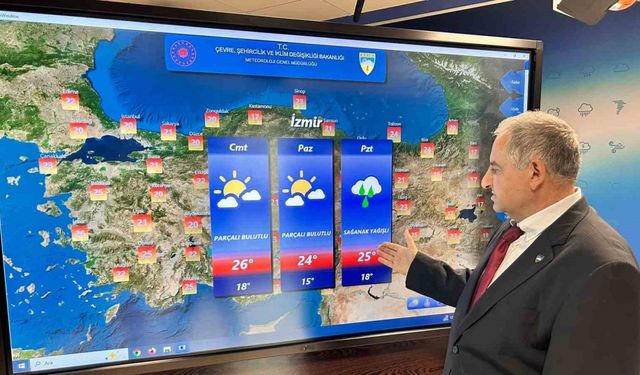 Meteoroloji Genel Müdürlüğü: "Pazartesi günü öğle saatlerinden itibaren yeni yağışlı havanın etkisine giriyoruz"