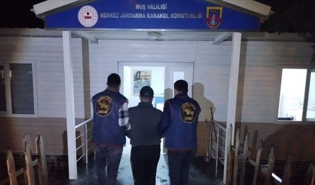 Muş’ta 17 yıl kesinleşmiş hapis cezası bulunan hükümlü yakalandı