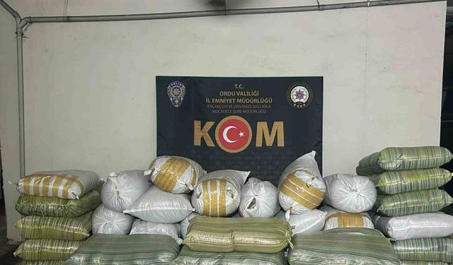 Ordu’da kaçakçılık operasyonu