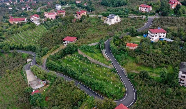 Ordu’da yolların standardı yükseliyor
