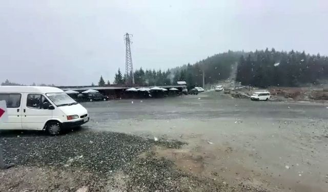 Ordu’nun yükseklerine mevsimin ilk karı düştü