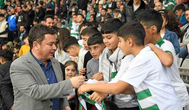 Osmangazi Belediyesi’nden şampiyonluk yolunda Bursaspor’a tam destek