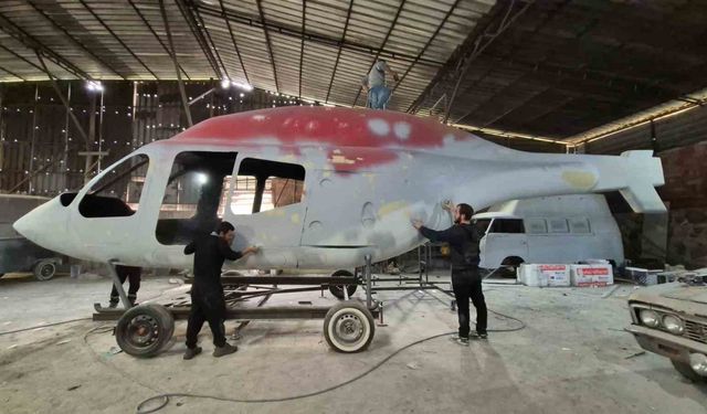 Otomobiller ve dev kasklarla başladı, şimdi fiberglas helikopter üretmeyi hedefliyor