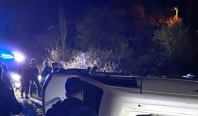 Polisten kaçarken kaza yapınca yakalandı