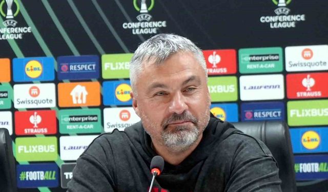 Reis: "Konferans Ligi’ndeki hedefim, bir sonraki maçı kazanmak"