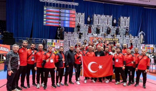 Romanya’da milli taekwondoculardan 39 madalya