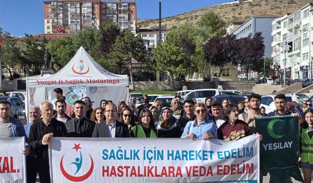 Sağlık için 10 bin adım attılar