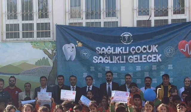 ‘Sağlıklı Çocuk, Sağlıklı Gelecek’ programı renkli görüntüler oluşturdu