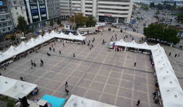 Samsun’da kadın eliyle üretilen ürünler görücüye çıktı