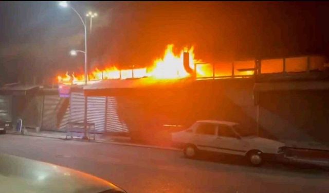 Şanlıurfa lokanta yangını: İş yeri küle döndü