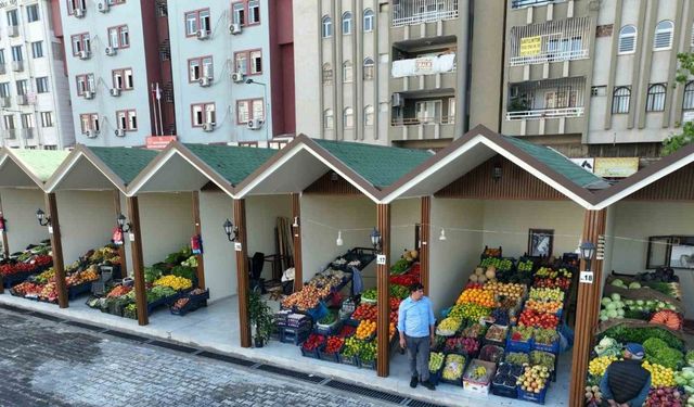 Şanlıurfa’da görüntü kirliliği oluşturan pazarın yerini modern pazar aldı