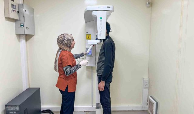 Sarıgöllüler artık diş röntgeni için ilçe dışına gitmeyecek