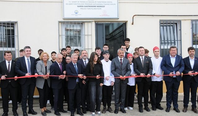 Saros Gastronomi Merkezi açıldı