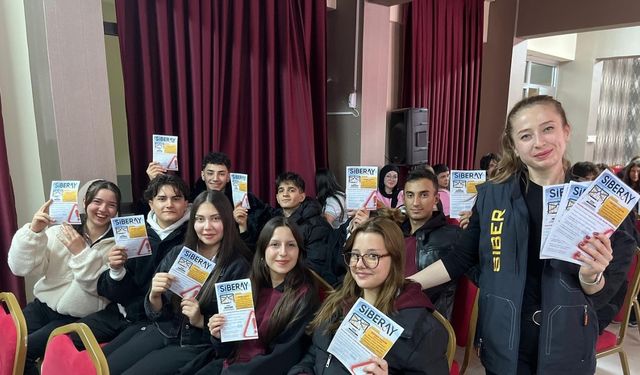 SİBERAY ekibi bilgilendirme faaliyetlerine devam ediyor