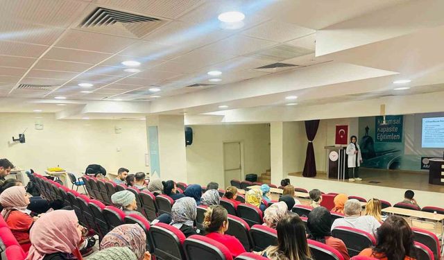 Siirt Eğitim ve Araştırma Hastanesinde transfüzyon güvenliği eğitimi