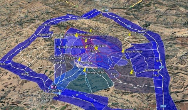 Siirt’te kayıp şahıs  havadan ve karadan destekle aranıyor