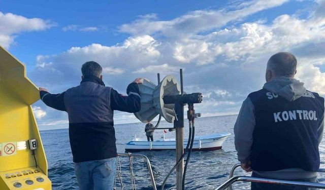 Sinop’ta su ürünleri denetimleri