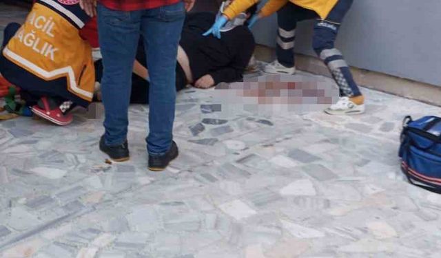 Sinop’ta yüksekten düşen genç yaralandı